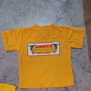 Kids Yellow Graphic Tee